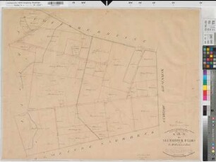 Emsdetten (Emsdetten), Teilung des Veltrupper Feldes, Brouillonkarte Bl. 1