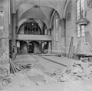 Renovierung einer Kirche