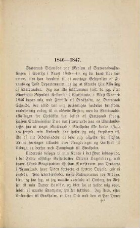 Optegnelser om sit Liv og sin Embedsvirksomhed 1847 - 1858, udgivne af den norske historiske Forening : (Vogt)