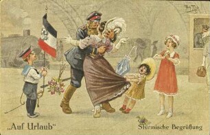 „Auf Urlaub“ - Stürmische Begrüßung
