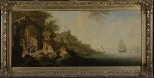 Ruinenlandschaft (Supraporte)