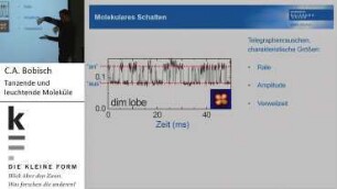 Tanzende und leuchtende Moleküle: Energietransfer auf atomarer Skala