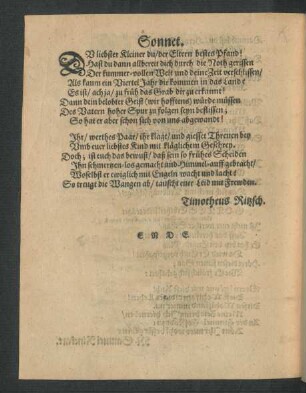 Sonnet.