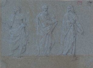 Drei Gewandfiguren