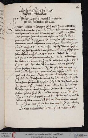Paracelsus, De honestis utriusque divitiis, dt.