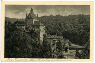 Kriebstein. Burg Kriebstein und Schloss Ehrenberg