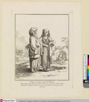 Femmes du Peuple revenant du Marché [Frauen des Volkes kehren vom Markt heim]