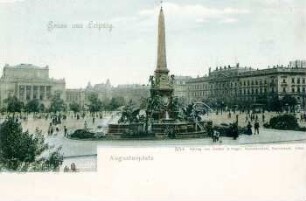 Gruss aus Leipzig: Leipzig, Augustusplatz