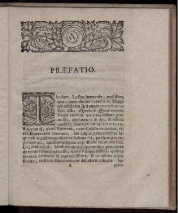 Praefatio II.