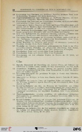 Glas (Nr. 551-578)