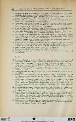 Glas (Nr. 551-578)
