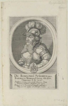 Bildnis des Rodolphus Stüssius