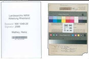 Entnazifizierung Heinz Mathey , geb. 29.08.1914 (Beamter)