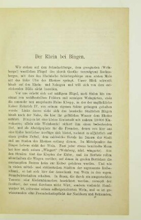 Der Rhein bei Bingen