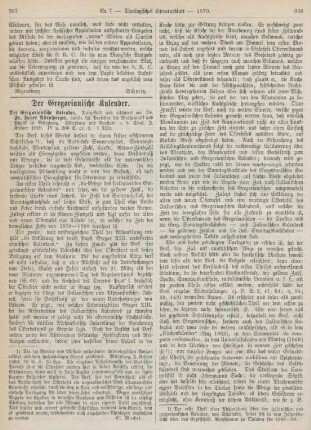 267-269 Der Gregorianische Kalender