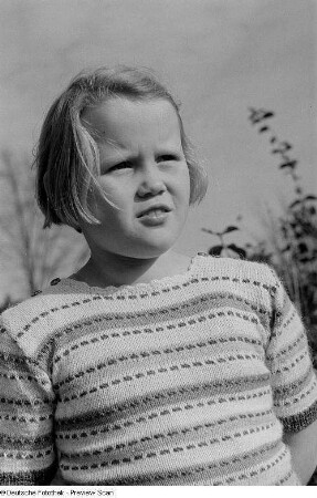 Portrait eines Mädchens