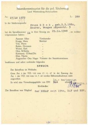 Böck, Franz