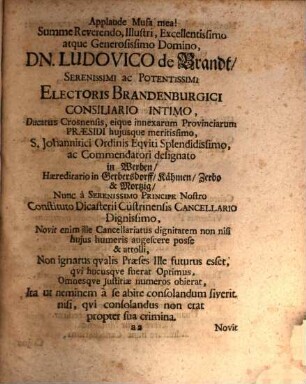 Disputatio Juridica, De Jure Seminis
