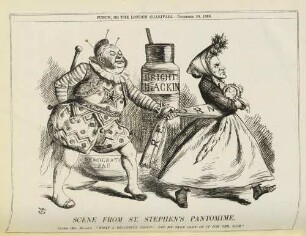 Scene from St. Stephen's pantomime