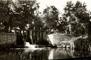 Mühlgrabenwehr in Pegau