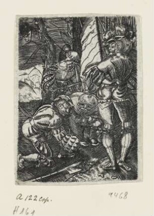 Soldaten Karten spielend