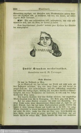 Zwölf Stunden verheirathet - Novellette