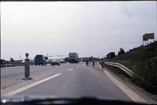 Einfahrt Richtung Karlsruhe