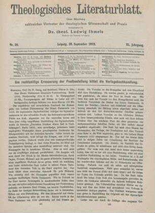 321-323 [Rezension] Das newe Testament Deutzsch