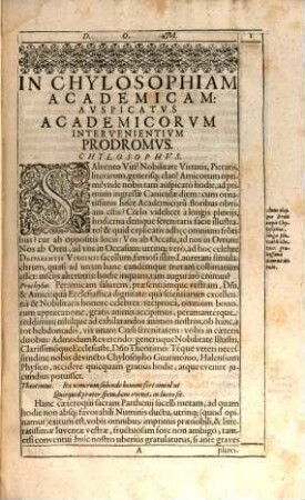 Chylosophia Academica Artis Aescvlapiae Novis Astris Illustrata : Tomi Dvo ; ad Sanctissimum Dominum nostrum Innocentiu[m] Decimum Pontificem opt. max., 1
