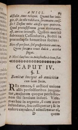 73-91, Caput IV.