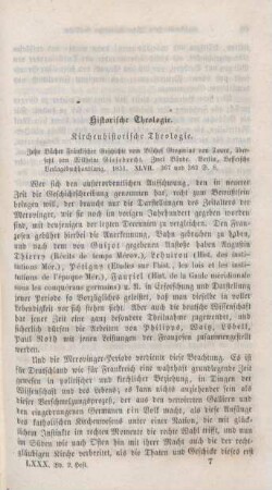97-100 Kirchenhistorische Theologie