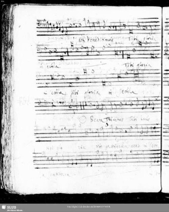 101 Iacobus Gallus: O beata trinitas tibi laus tibi gloria tibi gratiarum