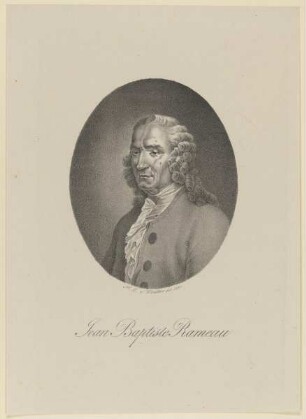 Bildnis des Jean Baptiste Rameau