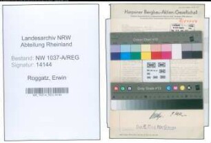 Entnazifizierung Erwin Roggatz , geb. 10.08.1902 (Angestellter)