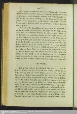 II. Der Verfasser