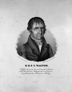 Karl Franz Christian Wagner (1760-1847), 1810-1847 Professor der Altphilologie und Rhetorik in Marburg