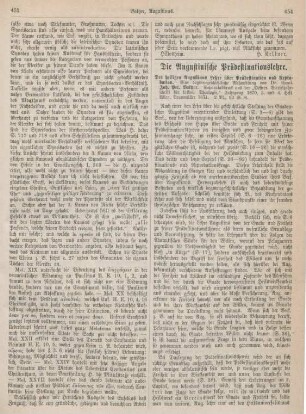 454-455 Die Augustinische Prädestinationslehre