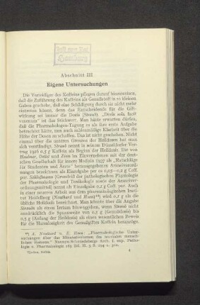 Abschnitt III Eigene Untersuchungen