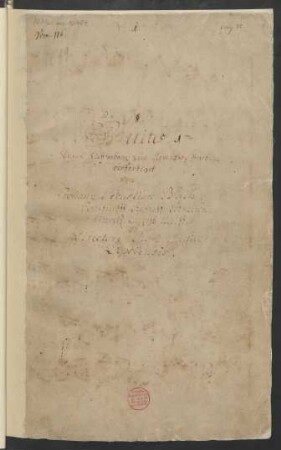 Suiten; cemb; A-Dur; BWV 806