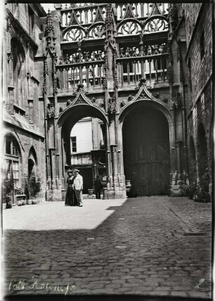 Rouen, Kathedrale Notre-Dame, Cour des Libraires