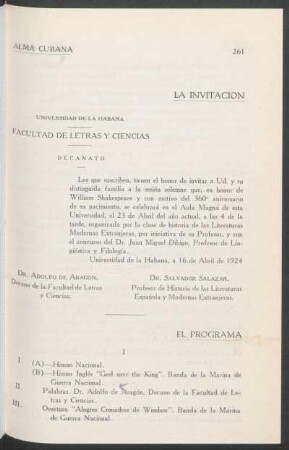 El Programa
