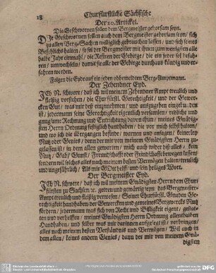 Der Zehendner Eyd.
