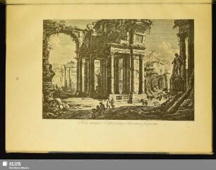 [Pietro Gaspari: Aedis antiquae Aedificorumque a diacentium fragmenta]