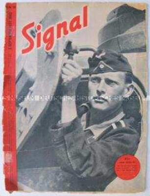 Illustrierte Propagandazeitschrift der Wehrmacht "Signal", Ausgabe in deutscher Sprache vom September 1942