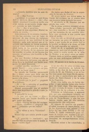 XIII.- El panteón de la familia de Villefort.