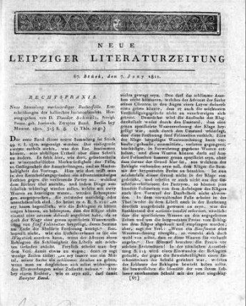 1811-06-07 : 67. Stück