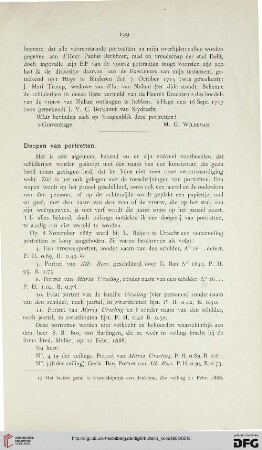 6: Doopen van portretten