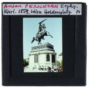 Wien, Heldenplatz,Wien, von Fernkorn, Reiterstandbild für Erzherzog Karl