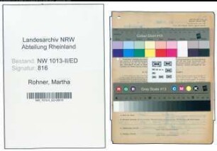 Entnazifizierung Martha Rohner , geb. 12.04.1921 (Lehrerin)