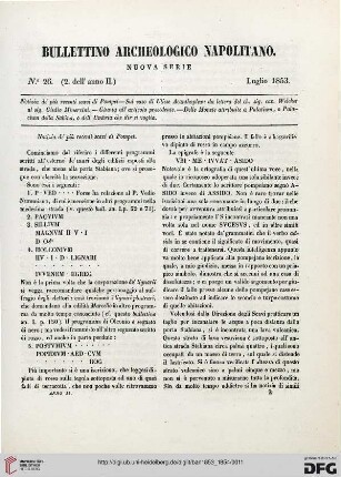 Nr. 26 (Luglio 1853)